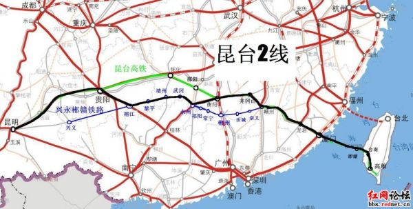昆臺高鐵最新路線圖，一段精彩的旅程啟程